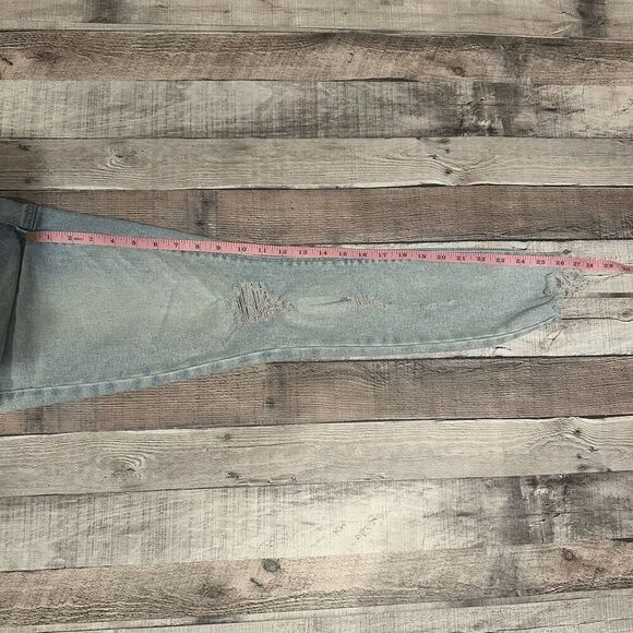 Mudd High Rise Distressed Hem Ankle Jegging | 7 - Picture 4 of 7